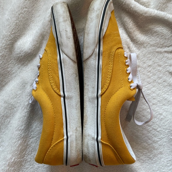 Women’s Mustard Coloured Vans Sneakers - Picture 6 of 10